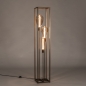 Foto 16137-2: Moderne, elegante Hotel-Stehlampe Palco, 3-flammig, bronzefarben, 160 cm