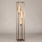 Foto 16137-3: Moderne, elegante Hotel-Stehlampe Palco, 3-flammig, bronzefarben, 160 cm