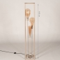 Foto 16138-1: Moderne Stehlampe Palco, 3-flammig, creme-beige, 160 cm