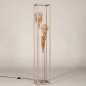 Foto 16138-5: Moderne Stehlampe Palco, 3-flammig, creme-beige, 160 cm