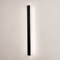 Foto 16179-2: Searchlight Bordo wandlamp zwart voor buiten, 90cm