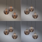 Foto 16194-3: Hanglamp rond Pure E-Infinity 3-lichts Bronce