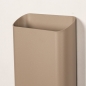 Foto 16207-6: Beige wandlamp met aan twee kanten licht