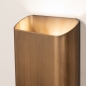 Foto 16210-2: Brons kleurige wandlamp met aan twee kanten licht