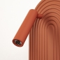 Foto 16251-7: Terracotta led wandlamp met extra led spot