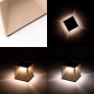 Foto 16274-2: Kabellose Tischlampe mit architektonisch inspiriertem Design in Beige