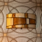 Foto 16281-3: Wandlamp gemaakt van glas in art deco stijl / Tiffany stijl.