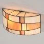 Foto 16281-4: Wandlamp gemaakt van glas in art deco stijl / Tiffany stijl.