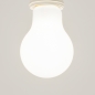 Foto 292-7: Drie standen led lamp E27 van wit opaalglas 
