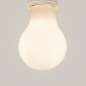 Foto 292-9: Drie standen led lamp E27 van wit opaalglas 