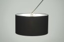Hanglamp 30004: landelijk, modern, stof, zwart #4