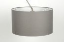 Hanglamp 30007: landelijk, modern, stof, grijs #9