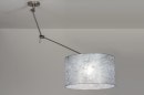 Hanglamp 30009: landelijk, modern, stof, zilvergrijs #20