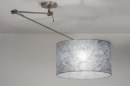 Hanglamp 30009: landelijk, modern, stof, zilvergrijs #21
