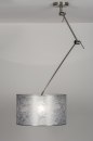 Hanglamp 30009: landelijk, modern, stof, zilvergrijs #23