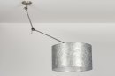 Hanglamp 30009: landelijk, modern, stof, zilvergrijs #27
