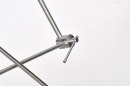 Hanglamp 30099: modern, stof, rood, rond #12