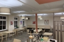 Hanglamp 30099: modern, stof, rood, rond #25