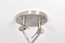 Hanglamp 30111: modern, kunststof, wit, aluminium #12