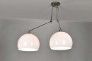 Hanglamp 30111: modern, kunststof, wit, aluminium #14