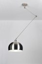 Hanglamp 30333: modern, retro, staal rvs, metaal #1