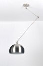 Hanglamp 30333: modern, retro, staal rvs, metaal #4