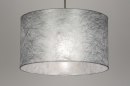 Foto 30381-11: Sfeervolle, moderne hanglamp in zilveren kleur voorzien van blender.