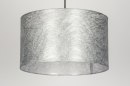 Foto 30381-12: Sfeervolle, moderne hanglamp in zilveren kleur voorzien van blender.
