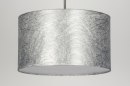 Foto 30381-6: Sfeervolle, moderne hanglamp in zilveren kleur voorzien van blender.