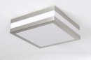 Foto 30384-10 niet_in_feed: Basic vierkante buitenlamp voor aan het plafond met schemersensor