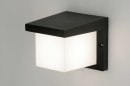 Foto 30465-1: Moderne wandlamp voor buiten met schemersensor 