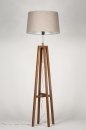 Vloerlamp 30550: landelijk, modern, eigentijds klassiek, hout #4