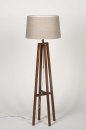 Vloerlamp 30550: landelijk, modern, eigentijds klassiek, hout #5