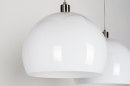 Hanglamp 30631: modern, retro, kunststof, wit #9