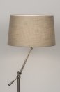Vloerlamp 30691: landelijk, modern, eigentijds klassiek, staal rvs #5