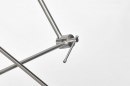 Hanglamp 30722: landelijk, modern, staal rvs, stof #12