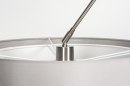 Hanglamp 30722: landelijk, modern, staal rvs, stof #13
