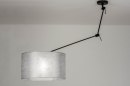 Hanglamp 30739: landelijk, modern, stof, metaal #1