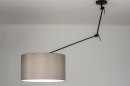 Hanglamp 30741: landelijk, modern, stof, metaal #1