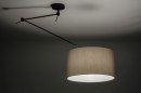 Hanglamp 30741: landelijk, modern, stof, metaal #4
