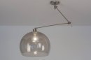 Hanglamp 30747: modern, retro, staal rvs, kunststof #1