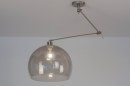 Pendelleuchte 30747: modern, Retro, Edelstahl, Kunststoff #1