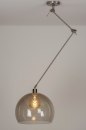 Hanglamp 30747: modern, retro, staal rvs, kunststof #3