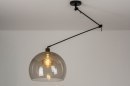 Hanglamp 30749: modern, retro, kunststof, acrylaat kunststofglas #1