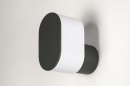 Wandlamp 30760: modern, kunststof, metaal, zwart #5