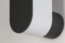 Wandlamp 30760: modern, kunststof, metaal, zwart #6