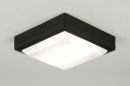 Plafondlamp 30762: modern, aluminium, kunststof, polycarbonaat slagvast #2