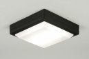 Plafondlamp 30762: modern, aluminium, kunststof, polycarbonaat slagvast #2