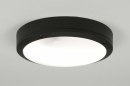 Plafondlamp 30763: modern, aluminium, kunststof, polycarbonaat slagvast #1