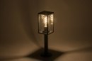 Foto 30771-1: Moderne schwarze Laterne mit LED-Leuchtmittel mit Dämmerungssensor